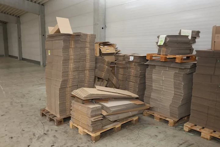 6 x Palette Verpackungskarton